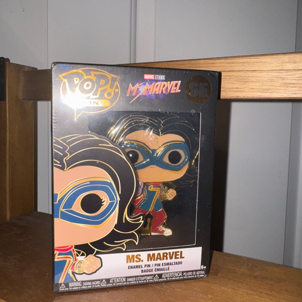 Ms.Marvel Funko Pin